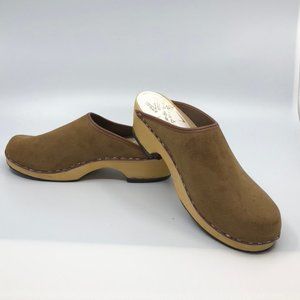 Vintage Wooden Swedish Clogs
